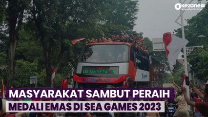 Kemeriahan Arak-arakan Peraih Medali Emas di SEA Games 2023