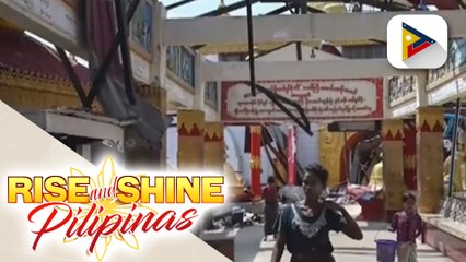 Mga residente sa Rakhine sa Myanmar, matindi ang pangangailangan sa tubig at bigas