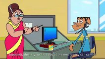 Suppandi & Shambu Together _ Suppandi Call Centre Confusion _ Cartoon Stories - Funny Cartoons