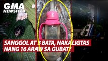 Sanggol at 3 bata, nakaligtas nang 16 araw sa gubat? | GMA News Feed