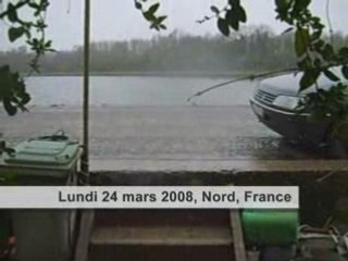 Il neige dans le nord au printemps