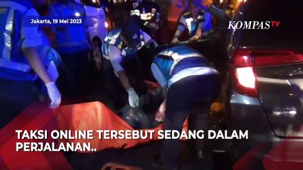 Penumpang Taksi Online Tewas dalam Kecelakaan di Tol Dalam Kota
