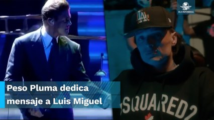 ¿Peso Pluma es fan de Luis Miguel?, esto es lo que dijo el cantante sobre "El Sol"