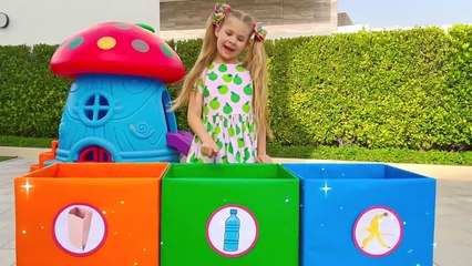 Diana and Roma show how to save natural resources