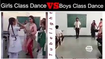 Girls vs Boys dance class