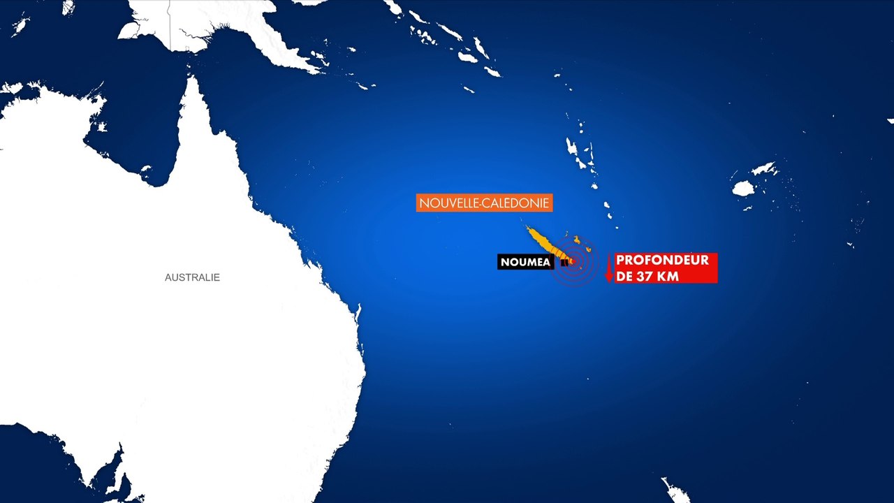 Nouvelle-Calédonie : alerte au tsunami après un séisme de magnitude 7,7 dans l'Océan Pacifique