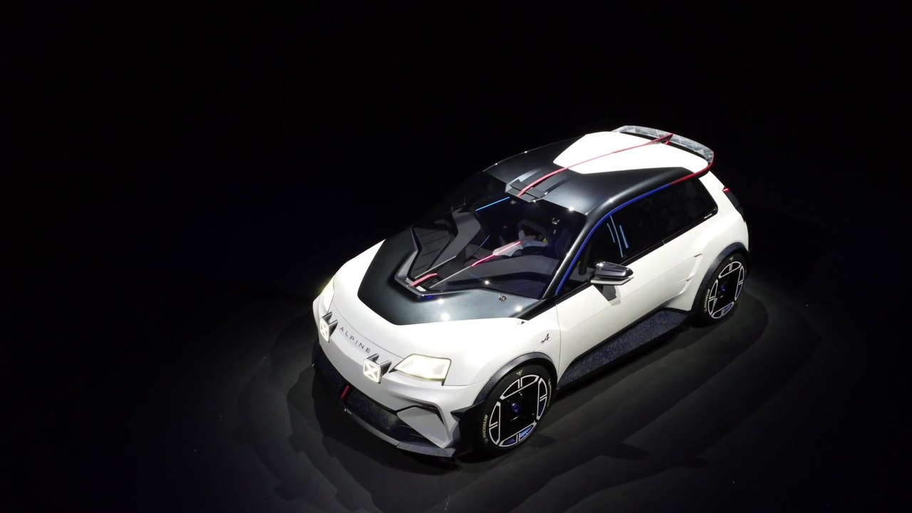 Alpine A290_β Show-car - Dynamisches und aerodynamisch optimiertes Design