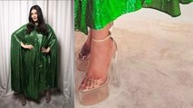 Cannes 2023 Red Carpet: Aishwarya Rai Green Shimmery Kaftan With Glass High Heels Viral Watch Video