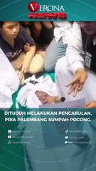 DITUDUH MELAKUKAN PENCABULAN, PRIA PALEMBANG SUMPAH POCONG!