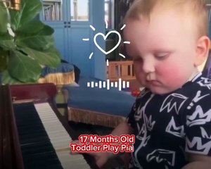 Toddler Play Piano Like a Pro