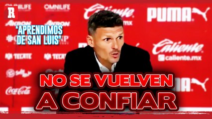 TANO pide CONCENTRACIÓN para la vuelta contra CHIVAS