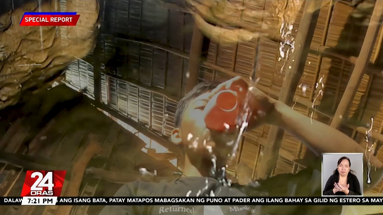 Pag-iigib ng maiinom na tubig, parte na ng araw-araw na buhay ng mga residente ng Laoang, Northern Samar | 24 Oras