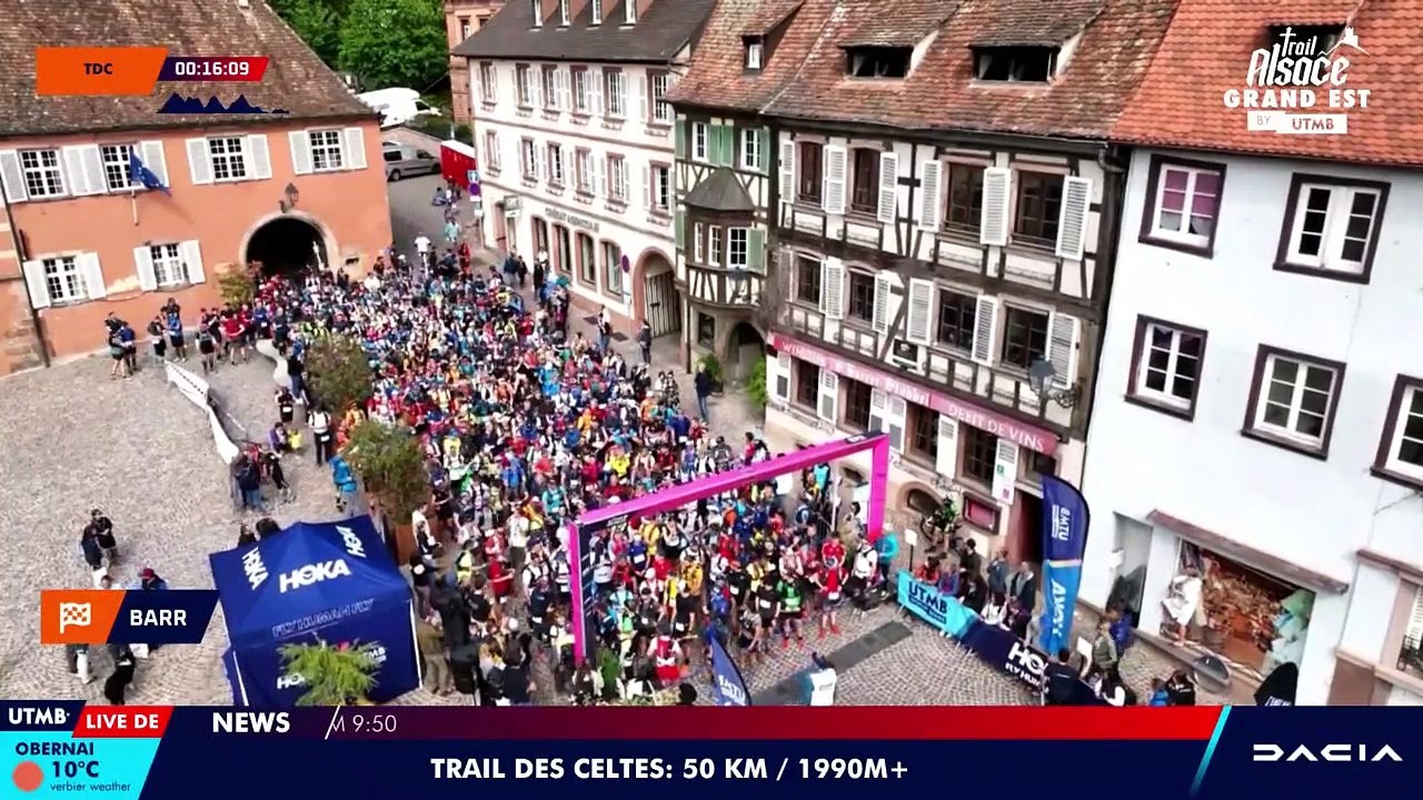 Trail Alsace Grand Est by UTMB - Deutsch Live