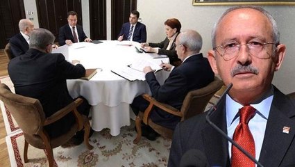 Bomba iddia! 6'lı Masa toplantısında Kılıçdaroğlu'na "Çekilelim mi?" denildi