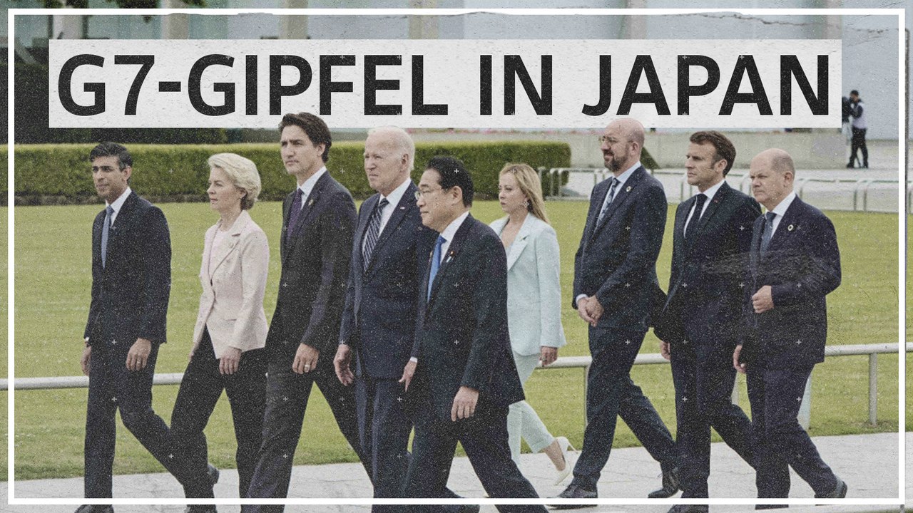 G7-Gipfel in Japan: Russland und China dominierende Themen