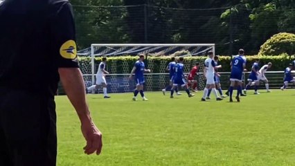 Coup franc Mathis Boudet (ES Tourville / FC Dieppe le 18/05/2023) le