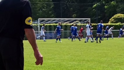 Coup franc Mathis Boudet (ES Tourville / FC Dieppe 2 le 18/05/2023) le