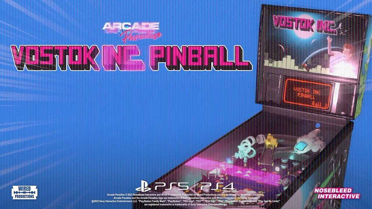 Arcade Paradise Vostok Inc Pinball DLC Trailer PS - video Dailymotion