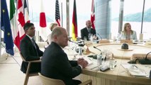 G7 leaders meet in Hiroshima for the summit