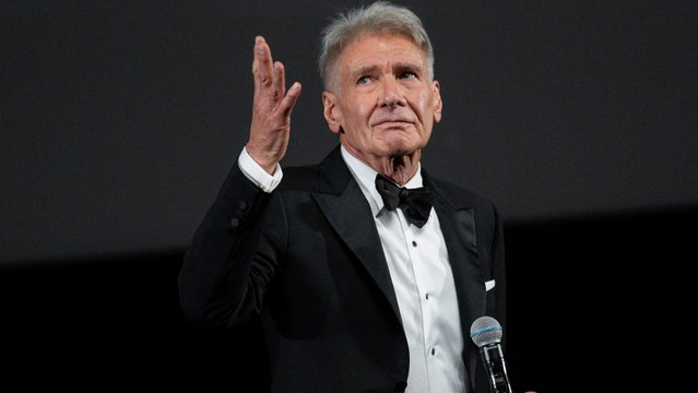 Los seis minutos de ovación a Harrison Ford