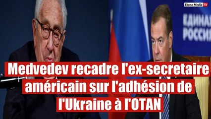 Medvedev recadre l'ex-secretaire américain sur l'adhésion de l'Ukraine à l'OTAN