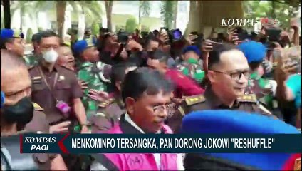 Menkominfo Jadi Tersangka, PAN Dorong Presiden Jokowi untuk Reshuffle Kabinet!