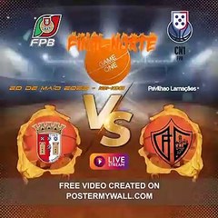 Final Norte jogo 1 SC Braga x Olivais FC