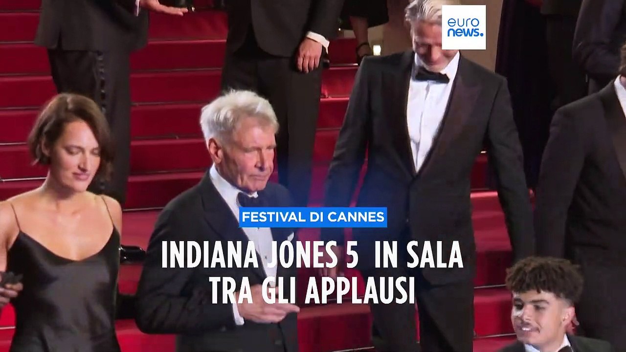 Festival di Cannes: Harrison Ford e l'intramontabile "Indiana Jones"