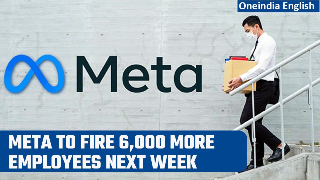 Meta layoffs: Over 6,000 employees may lose jobs in FB’s parent company next week | Oneindia News
