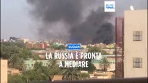 Guerra in Sudan: la Russia si propone come mediatore nelle trattative di pace