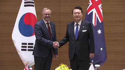 尹, 히로시마서 한-호주 정상회담...곧 원폭 피해 동포 면담 / YTN