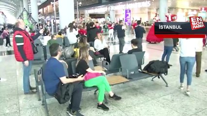 İstanbul Havalimanı’nda 19 Mayıs coşkuyla kutlandı
