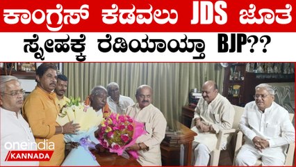 Congress ಸರ್ಕಾರ ಮಣಿಸಲು ದೇವೇಗೌಡರನ್ನು ಮೀಟ್ ಮಾಡಿ BJP ನಾಯಕರು ಮಾತುಕತೆ‌ ನಡೆಸಿದ್ರಾ?
