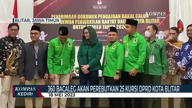360 Bacaleg Perebutkan 26 Kursi Anggota DPRD Kota Blitar