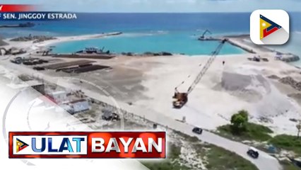 Sen. Estrada, tiniyak ang tulong para maisaayos ang imprastraktura ng Pag-asa Island