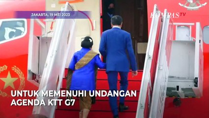 Jokowi Hadiri KTT G7 di Hiroshima Jepang