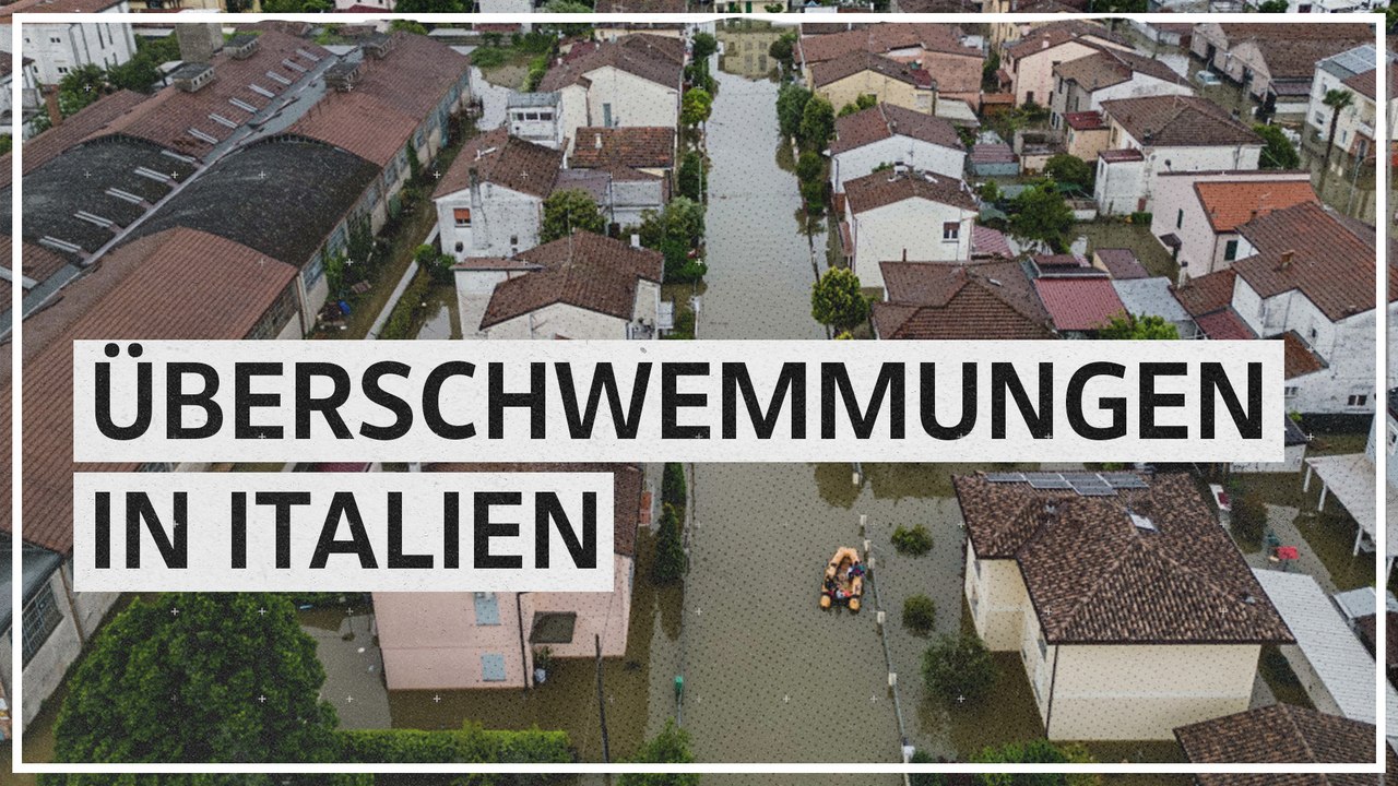 Zahl der Todesopfer bei Überschwemmungen in Italien weiter gestiegen