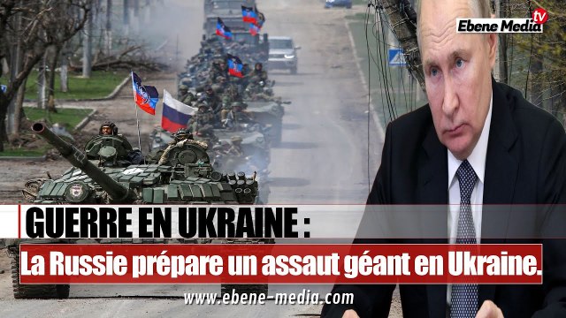 Guerre en Ukraine : La Russie prépare un assaut gelant avec 1 500 chars.