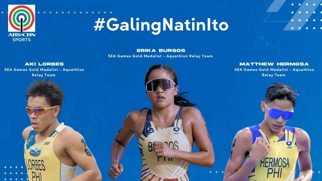 Young bloods win gold medals in Aquathlon