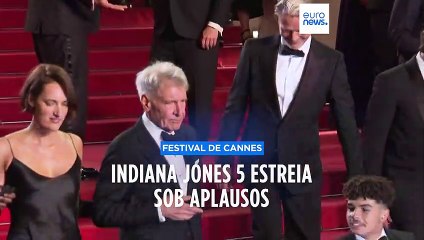 Harrison Ford ovacionado de pé em Cannes