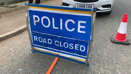 Police at North Bank as police recover body