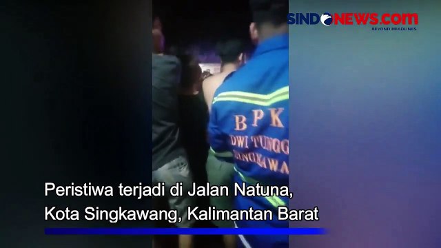 Gara-Gara Parkir, Petugas Damkar Dikeroyok Warga saat Padamkan Kebakaran di Singkawang