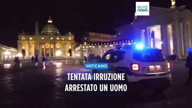 Vaticano, tentata irruzione ma nessun atto terroristico. Arrestato un uomo