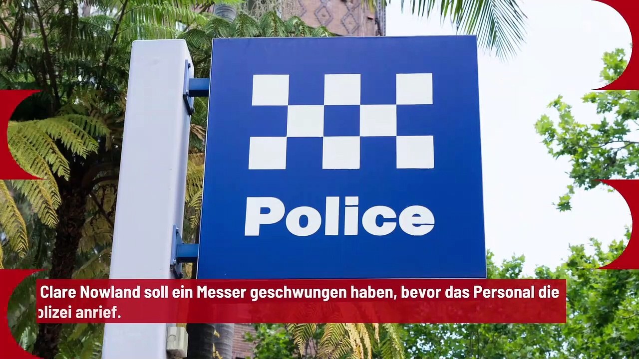 95-jährige Frau im Pflegeheim beschimpft, weil sie ein Messer in der Hand hielt