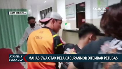 Mahasiswa Otak Pelaku Curanmor Ditembak Petugas