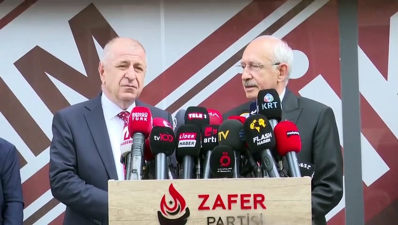 Kılıçdaroğlu - Özdağ görüşmesi: ATA İttifakı, istişare yapıp ikinci tur için kararını açıklayacak