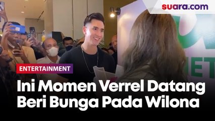 Bak Adegan Drama, Inilah Momen Verrel Bramasta Datang Beri Bunga Pada Natasha Wilona