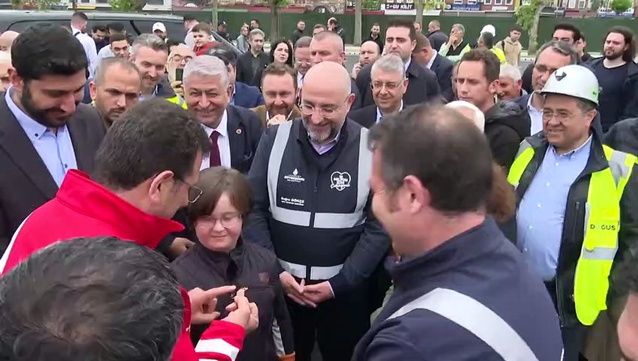 Küçük çocuktan İmamoğlu'na: İstanbul'a bir çivi bile çakmadı diyorlar, çok çivi çakmışsınız