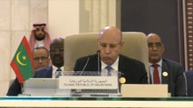 رئيس #موريتانيا: نأمل أن تستعيد #سوريا دورها المحوري في تعزيز العمل العربي المشترك  #العربية #قمة_جدة