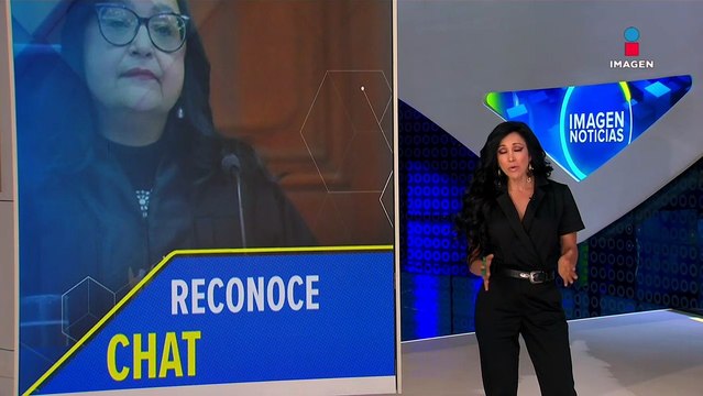 Norma Piña reconoce haber enviado mensajes de WhatsApp a Alejandro Armenta